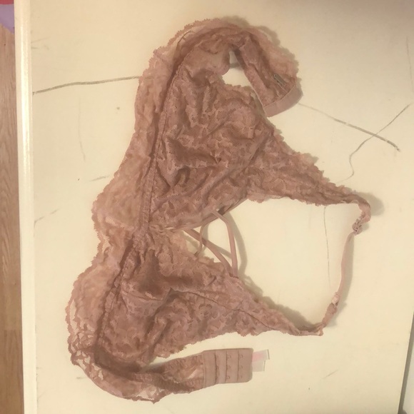 Pink Lace bralette size LG - Picture 1 of 4